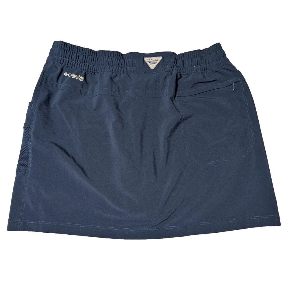 Columbia PFG Skort 15" Blue - Women Medium - Picture 3 of 15